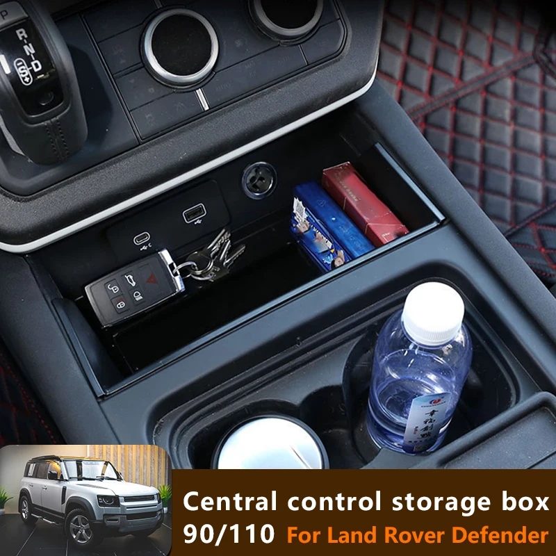 Caja de almacenamiento para consola central Land Rover Defender 90/110