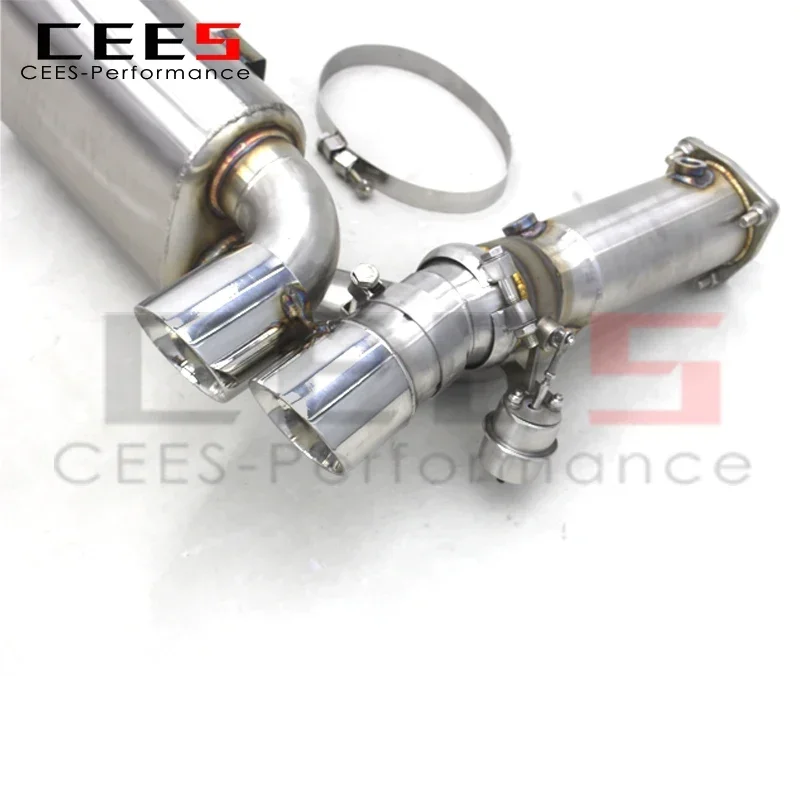 Sistema de escape CEES Catback para Porsche 911 Turbo