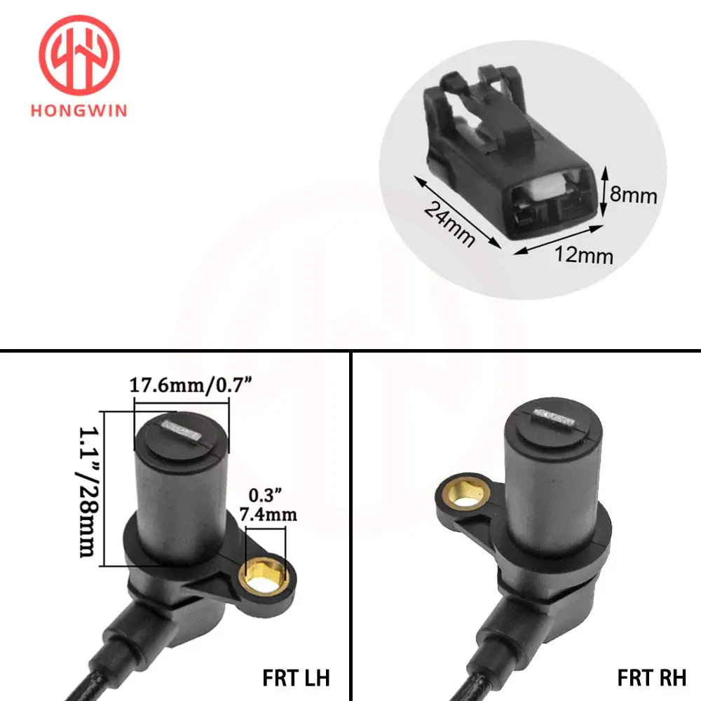 Sensor ABS rueda Kia Spectra/Spectra5 1.8 2.0 2004-2009 - imagen 3