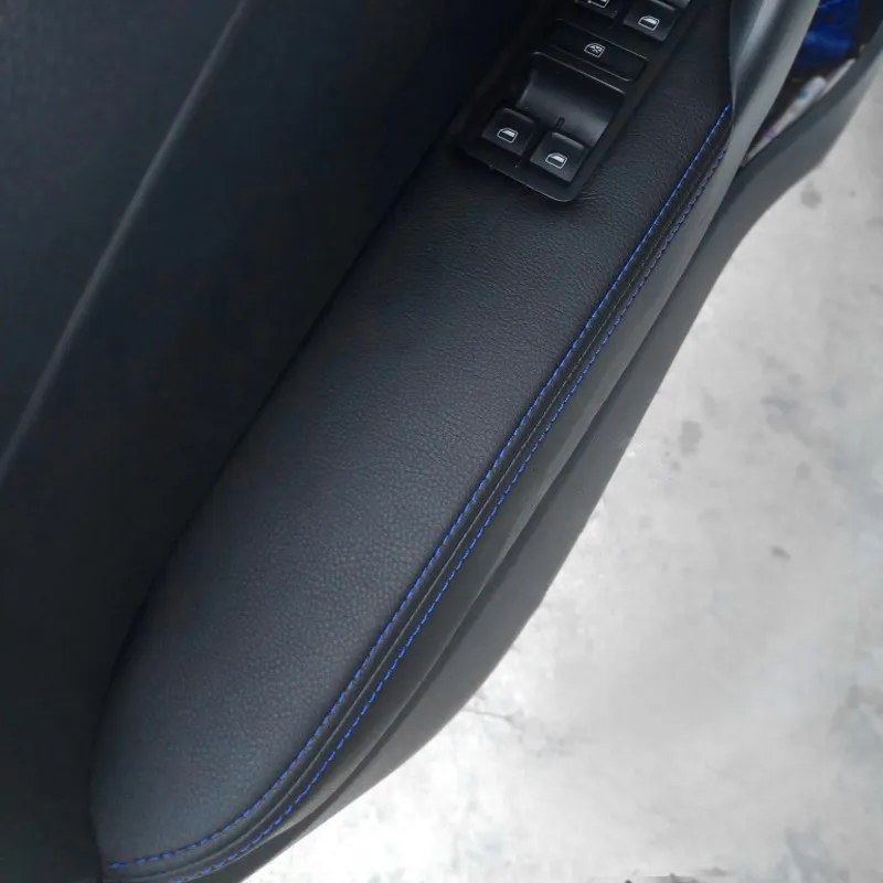 Funda reposabrazos puertas microfibra VW Polo sedan 2011-2016 - imagen 3