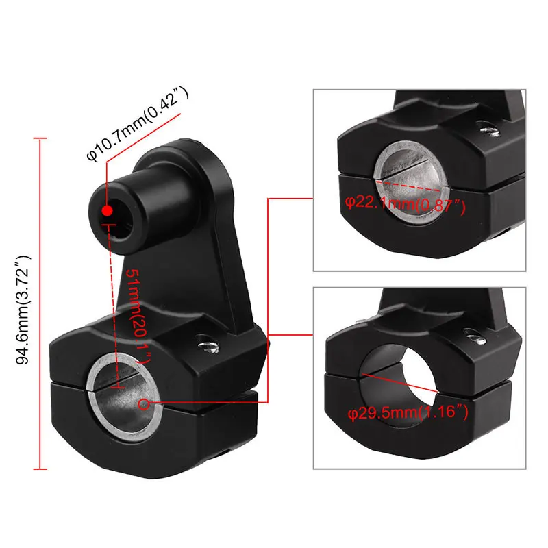 Detalle de piezas modificadas para motocicleta