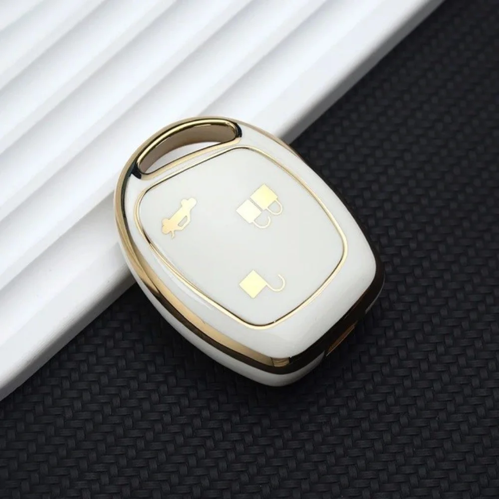 Funda de llave TPU para mando a distancia Ford Focus Fiesta Mondeo KA - imagen 3