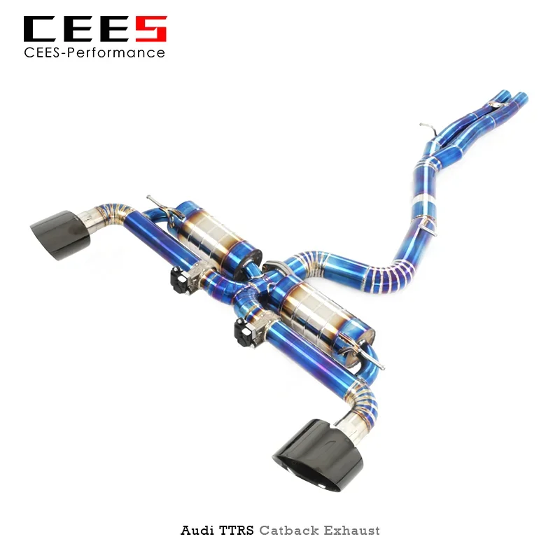Escape cat-back Cees con válvula para Audi RS3 y TT RS 2.5T - imagen 5