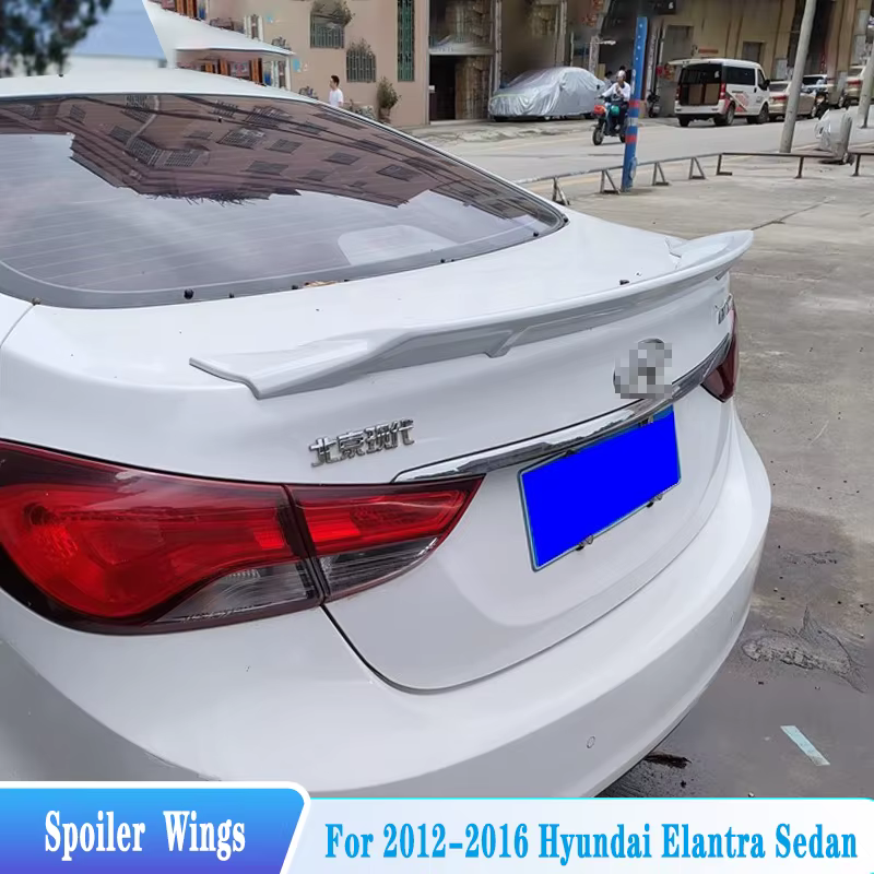Alerón trasero estilo R para Hyundai Elantra 2012-2015 – Kit ABS