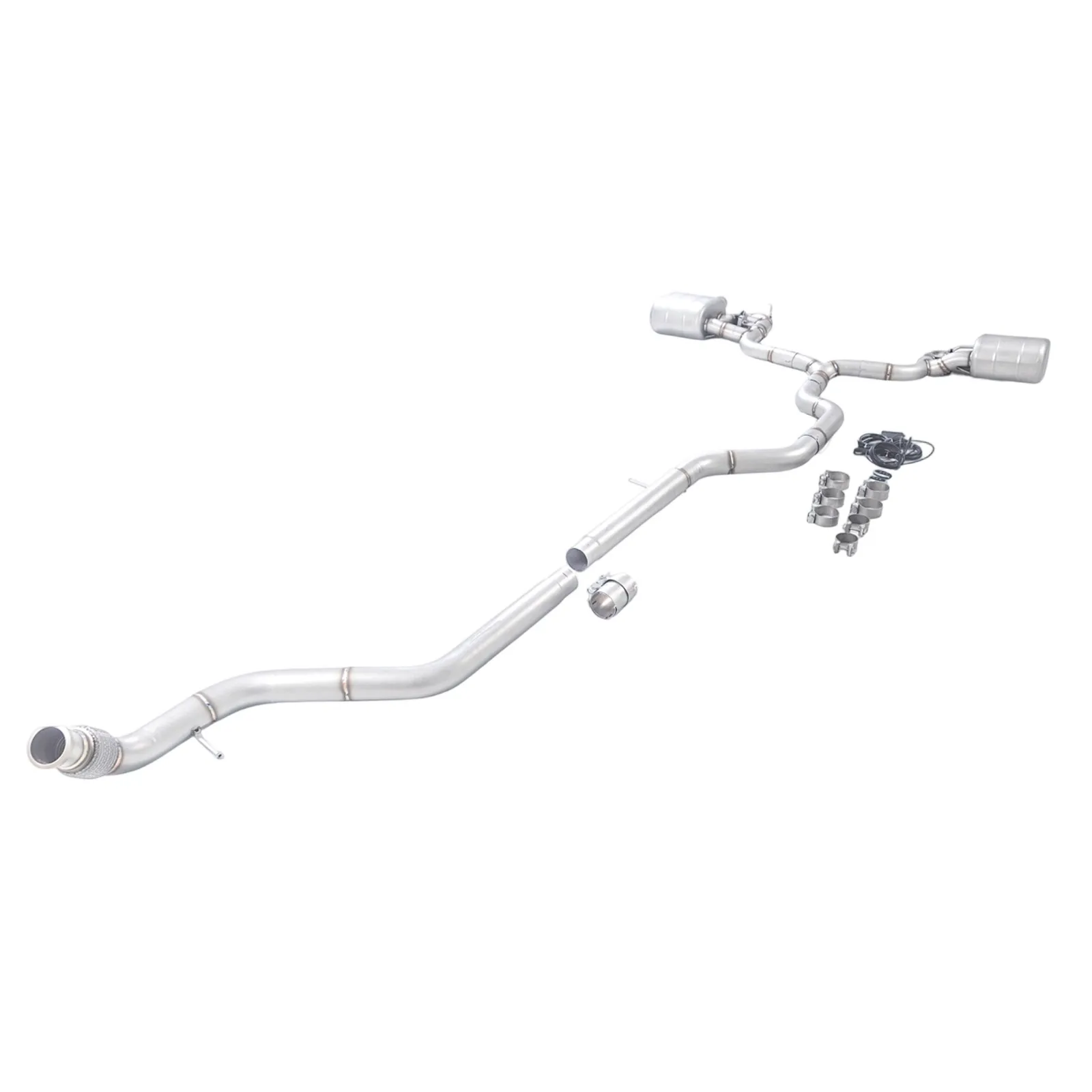 GFC CatBack Silenciador para Audi A5 B9 2.0T AWD 2020-2025 difusor RS5 - imagen 3