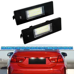 Luz LED de matrícula para BMW E87, F20, F12 y MINI R55 R60 R61