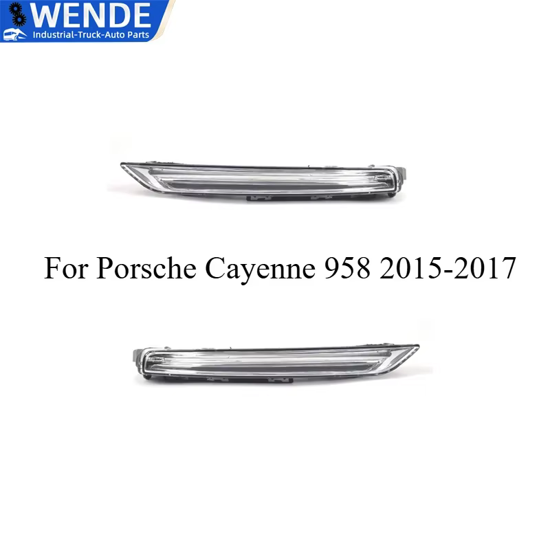 7P 5941181 J 7P 5941181 H luz antiniebla del coche lámpara de señal de giro derecha/izquierda LED DRL circulación diurna para Porsche Cayenne 958 2015-2017
