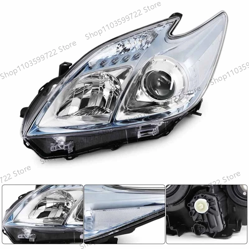 faros halógenos Toyota Prius 2010-2015 conducción diurna giro - imagen 5