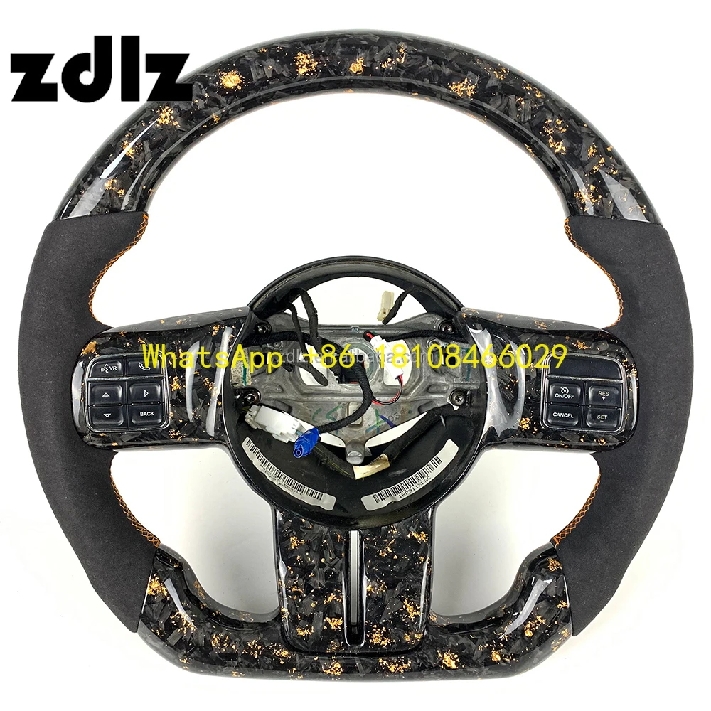 Volante Fibra de Carbono Forjado Jeep Wrangler JK 2013-2017
