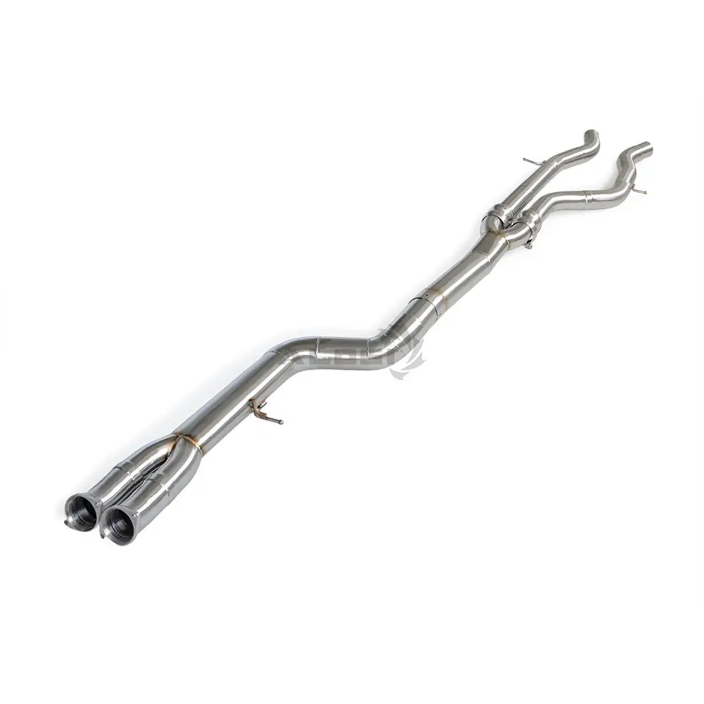 Resonador central de escape inoxidable para BMW M3 M4 S55 F80 F82 F83 3.0 - imagen 4