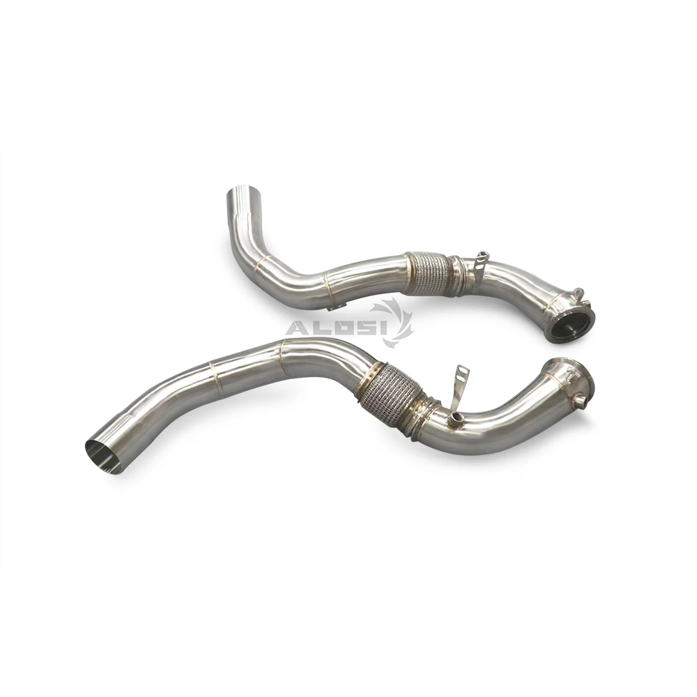 Sistema de escape Mix para BMW X6M F96 4,4 T tubo de bajada