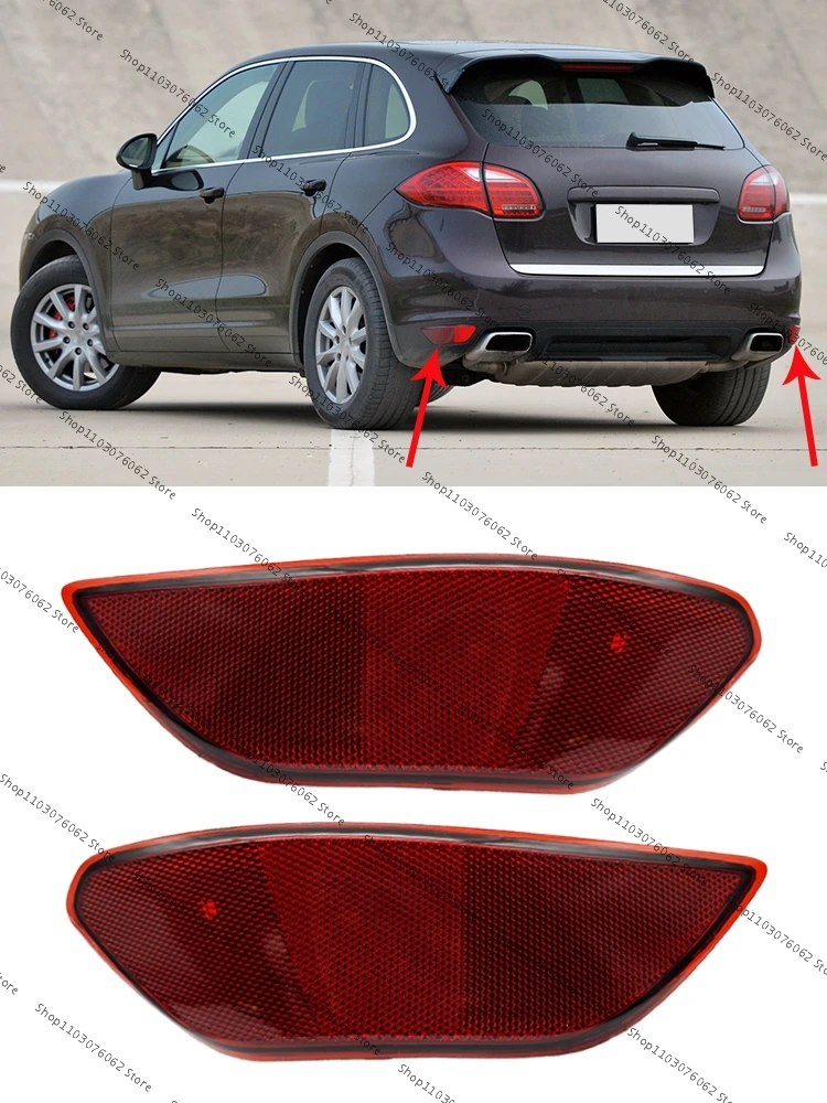 Reflector trasero Porsche Cayenne 2011 2012 2013 2014 rojo lámpara parachoques