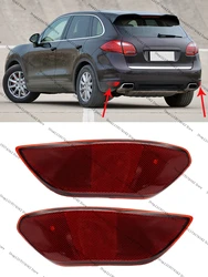 Reflector trasero Porsche Cayenne 2011 2012 2013 2014 rojo lámpara parachoques