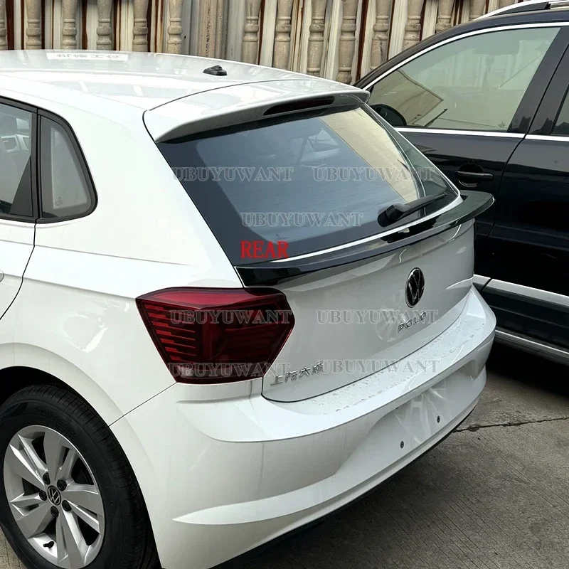 Difusor trasero ABS negro brillante sin pintar – VW Polo 2019-2024 - imagen 4