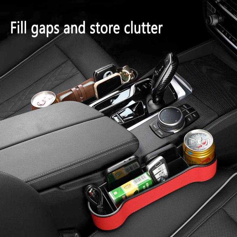 Organizador de hueco entre asiento y consola para coche - imagen 4