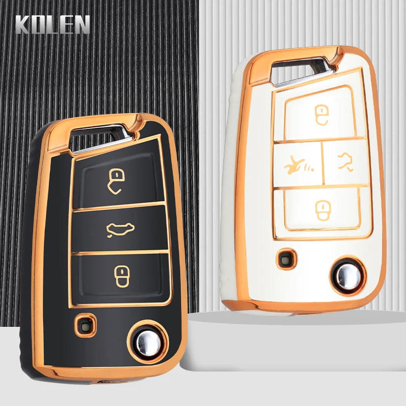Funda de TPU para llave VW Golf 7, Tiguan, SEAT Ateca y Škoda - imagen 5