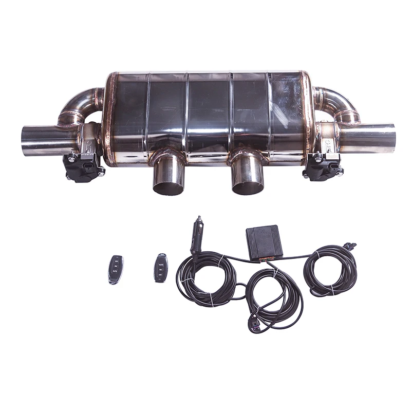 Silenciador escape deportivo T doble entrada vál aisladora electrónica Catback - imagen 2