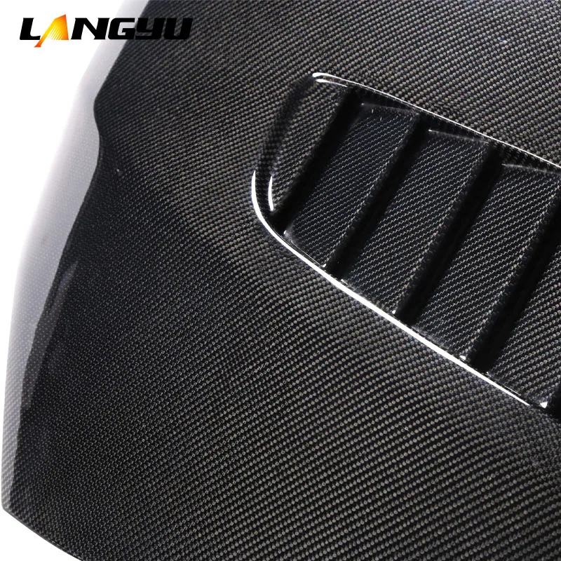 Langyu Capó de fibra de carbono para BMW Serie 3 E92 - imagen 4
