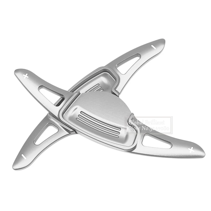 Extensión de palanca de cambios de volante de aleación de aluminio para Hyundai Genesis G80 2015 2016 2017 2018 2019 Genesis G330 2014 - imagen 4