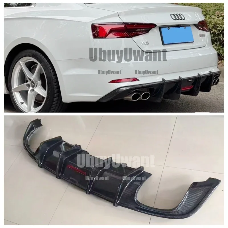 Alerón trasero fibra carbono para Audi A5 S5 S-Line 2017-2019 - imagen 5