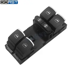 Interruptor elevalunas 7P6959857 para VW Sharan, Touareg y Seat Alhambra