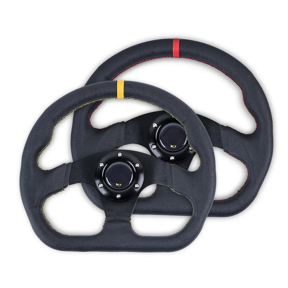 Volante deportivo universal de PVC para coche de drift - imagen 2