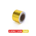 2.5cm 2Meter Gold