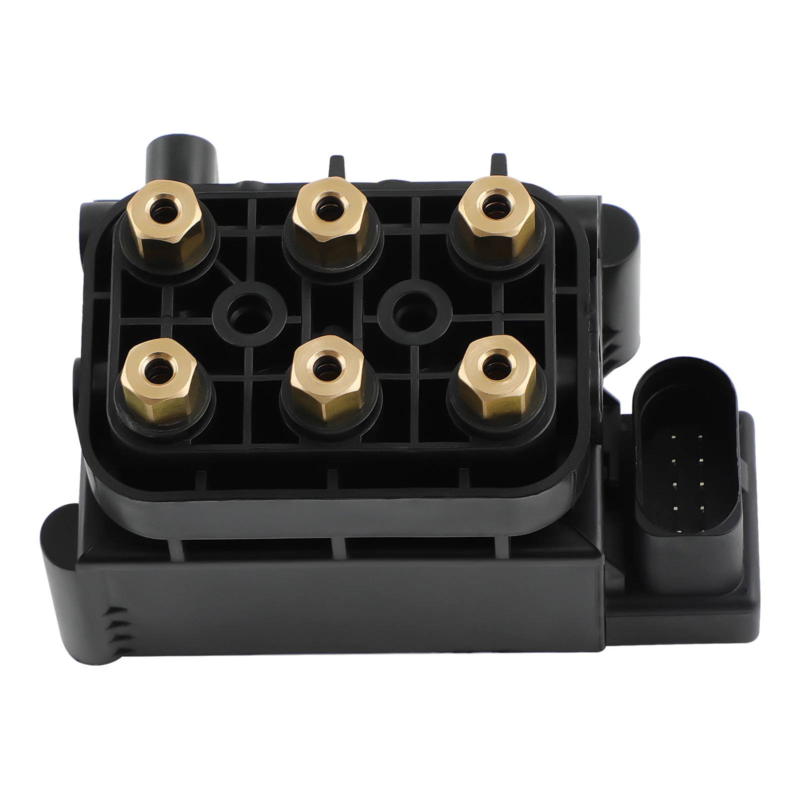 4E 0616007D Bloque válvula solenoide suspensión neumática Audi A6 RS6 - imagen 3