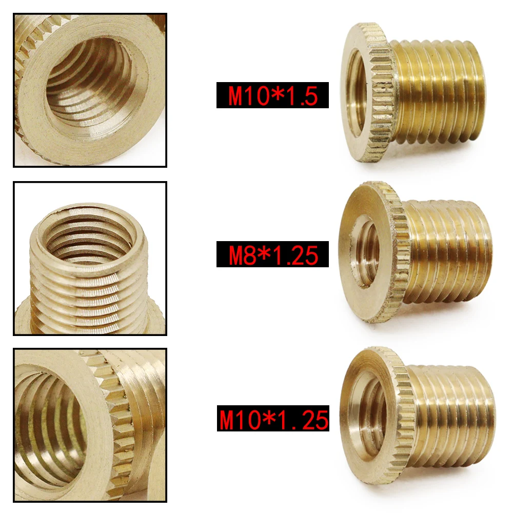 Adaptador universal roscado para pomo de cambio M8x1,25 y M10x1,25/1,5 - imagen 2