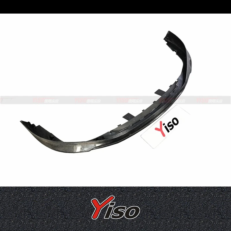 Adecuado para 718 Boxster Cayman Tecate Encirclement modificado labio delantero de fibra de carbono labio delantero Cayman labio frontal techart - imagen 3