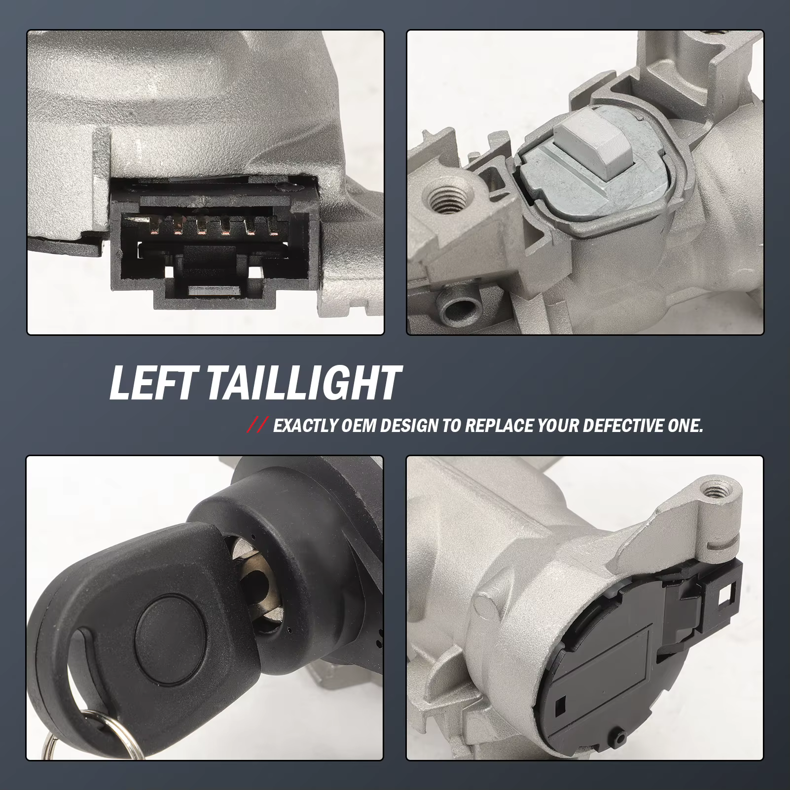 Interruptor de encendido con llave 1K0905851B – Audi A3 y VW Golf - imagen 3