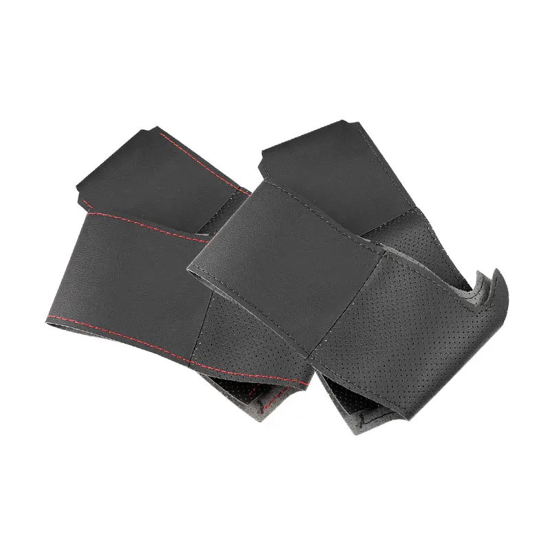 Funda de volante en cuero perforado para Land Rover Evoque - imagen 2