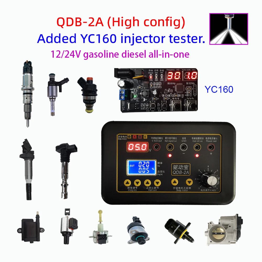 Probador inyección CRDI QDB con bobina – diagnóstico common rail - imagen 2