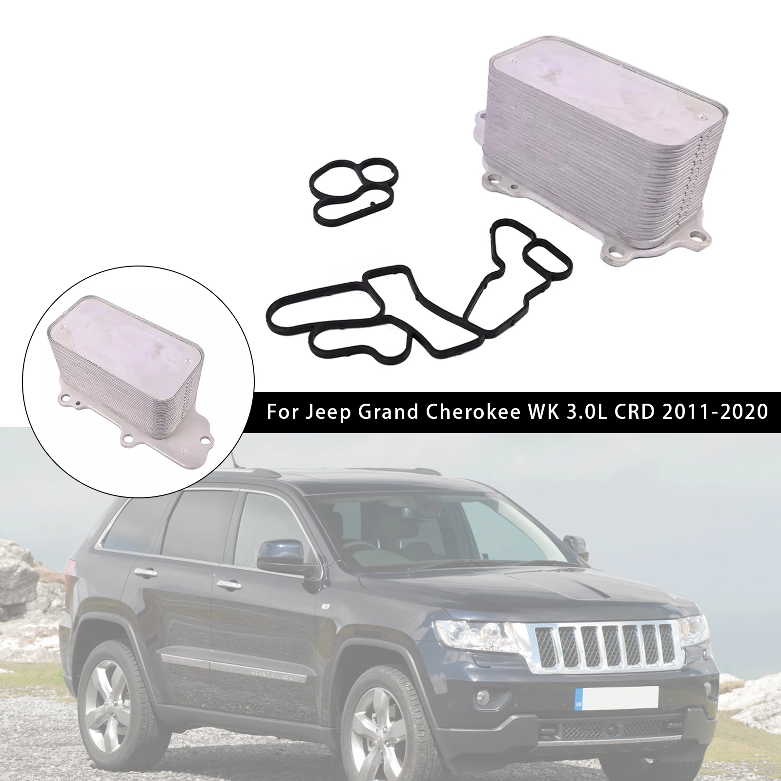 Enfriador de aceite 68269916AB para Jeep Grand Cherokee 3.0 CRD
