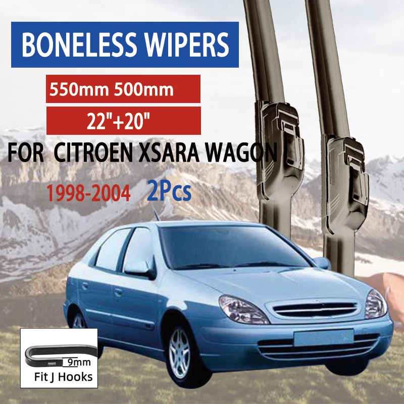 Limpiaparabrisas sin hueso silenciosos Citroën Xsara Touring 1998-2004