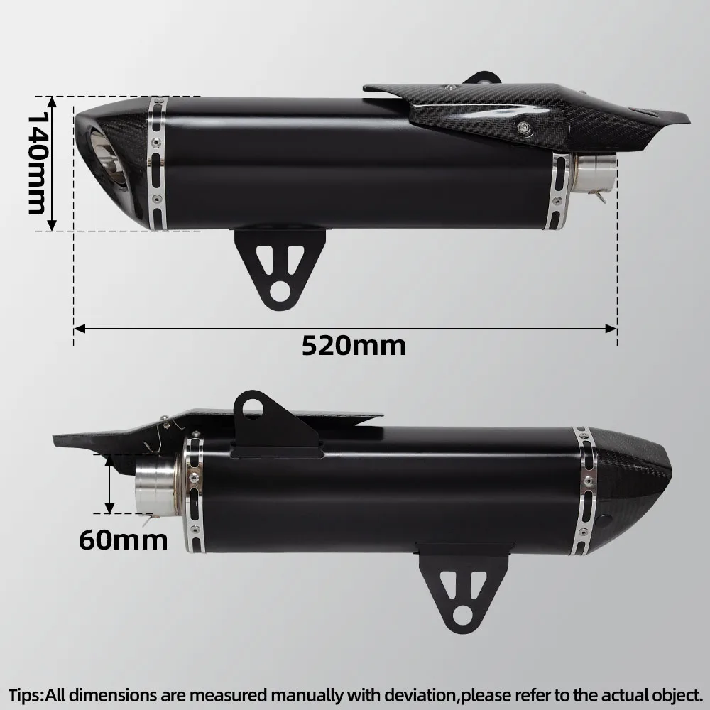 Escape slip-on Deportivo Compatible BMW C400 X GT 2018-2020 con DB Killer - imagen 2