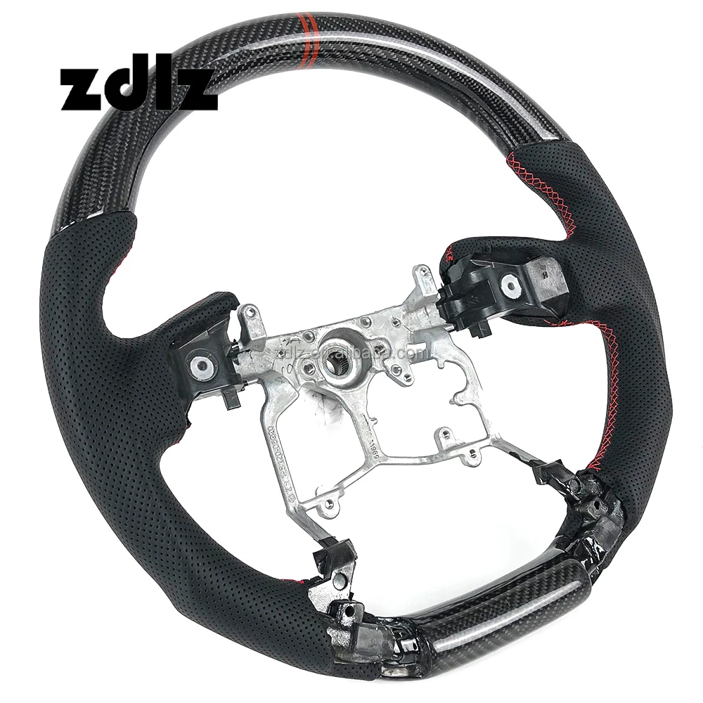 Volante de fibra de carbono personalizable para Toyota Tacoma 2012-2019 - imagen 3