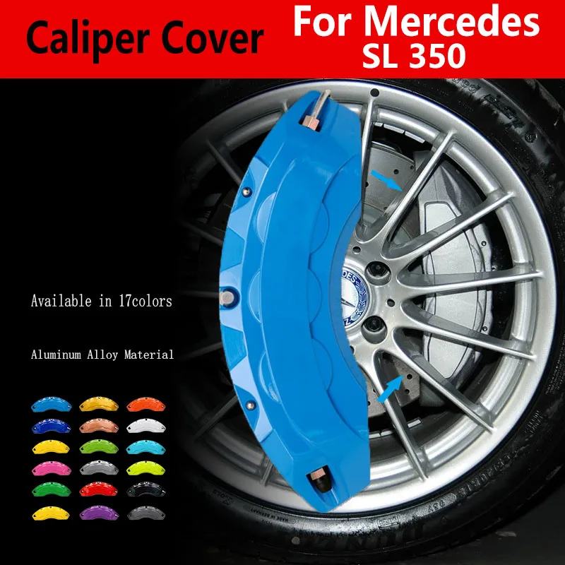 Kit de cubrepinzas de freno de aluminio para Mercedes SL 350