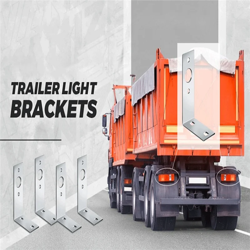 Soporte luz trasera AB56 – galvanizado para remolque - imagen 5