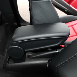 Cubierta reposabrazos consola central de cuero – Audi A1 8X1