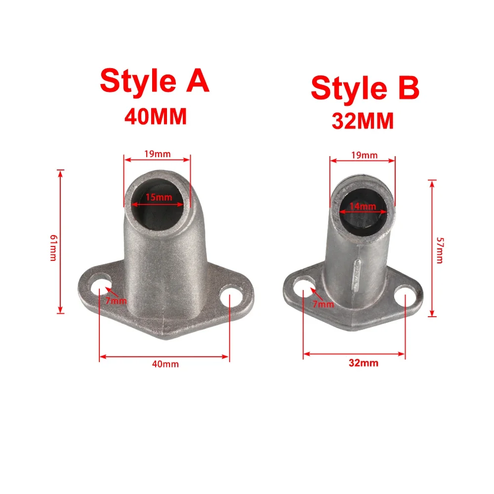 Colector de admisión para carburador 32/40 mm – motor 2T 49-80 cc