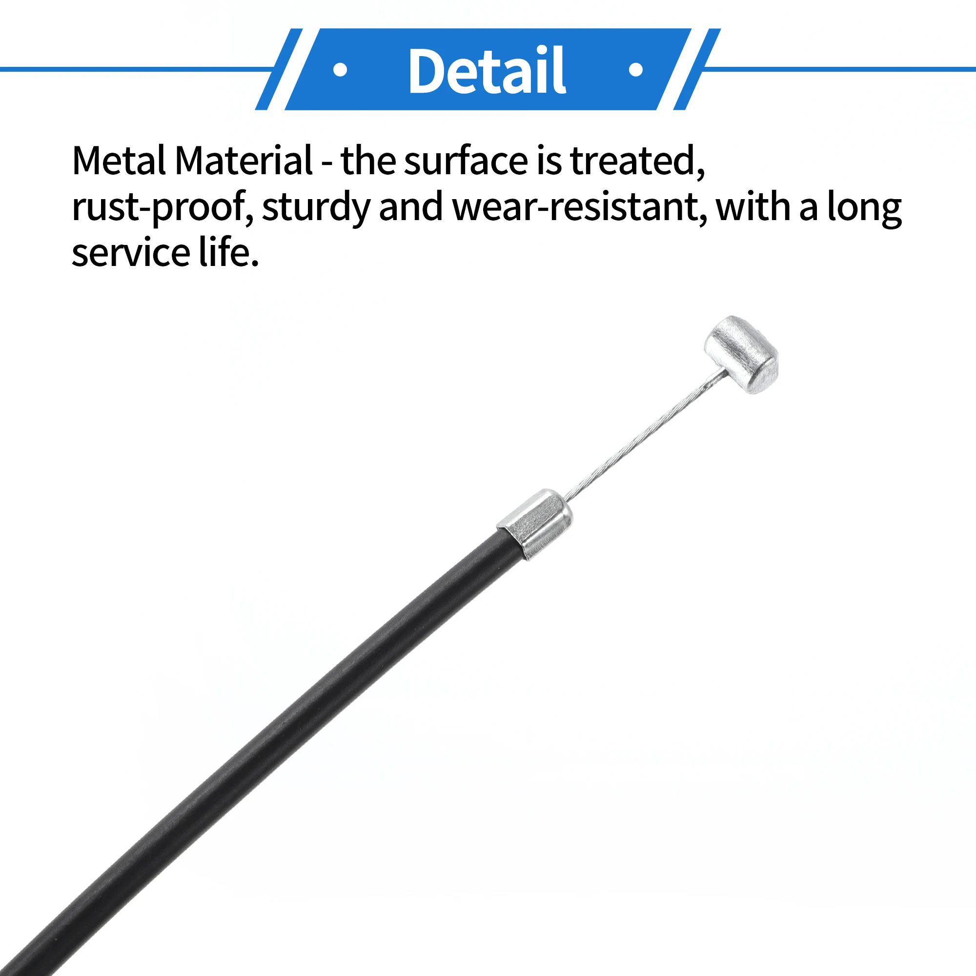Cable liberación capó UXCELL – Toyota Camry híbrido 2017-2024 - imagen 4