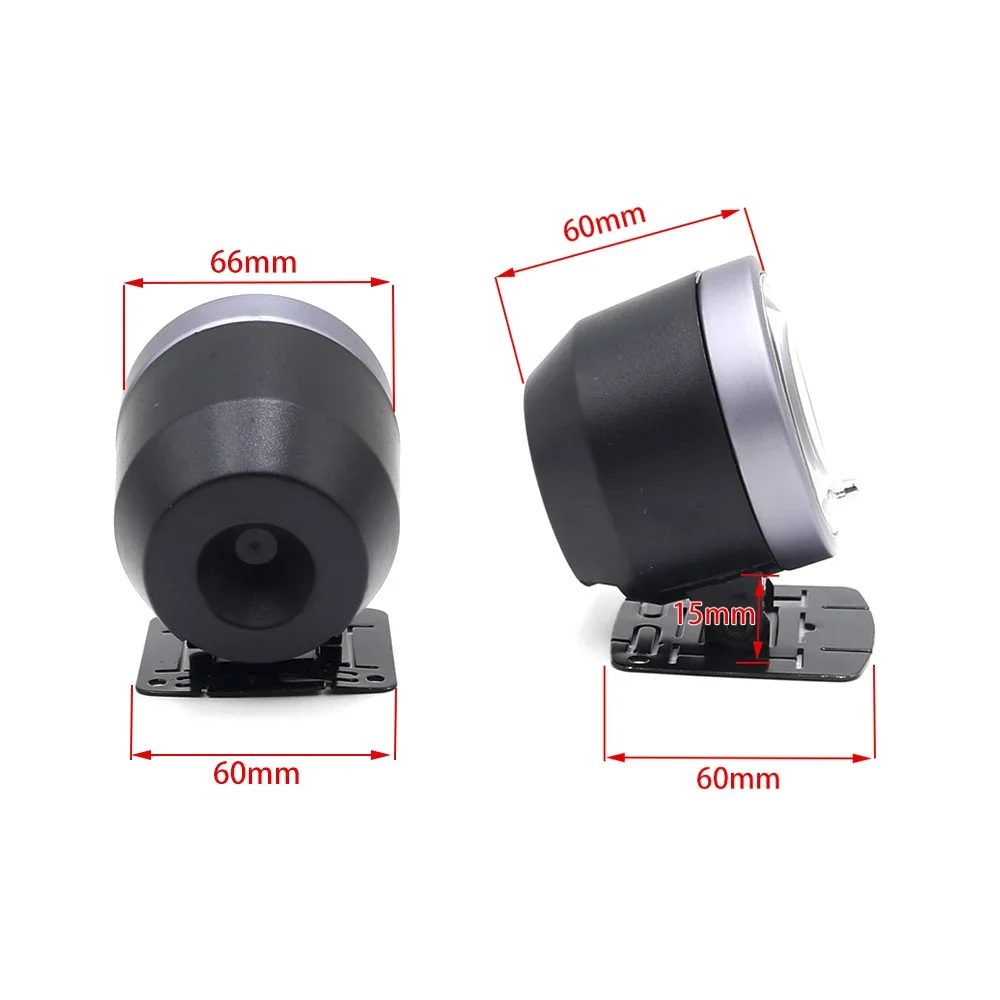 Tacómetro 60 mm 0-10.000 rpm con iluminación blanca y ámbar - imagen 2