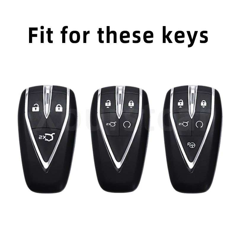 Funda protectora de cuero TPU para llave inteligente de coche
