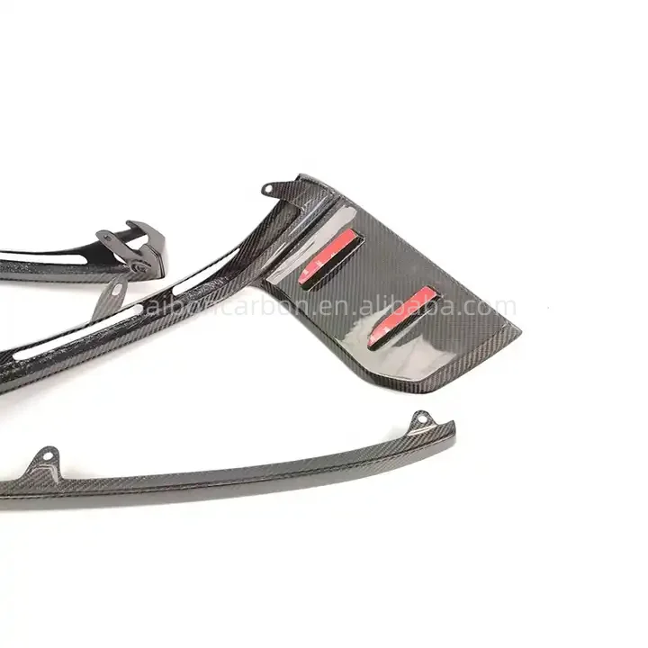 Labio delantero fibra de carbono estilo M Performance para BMW M2 G87 - imagen 4