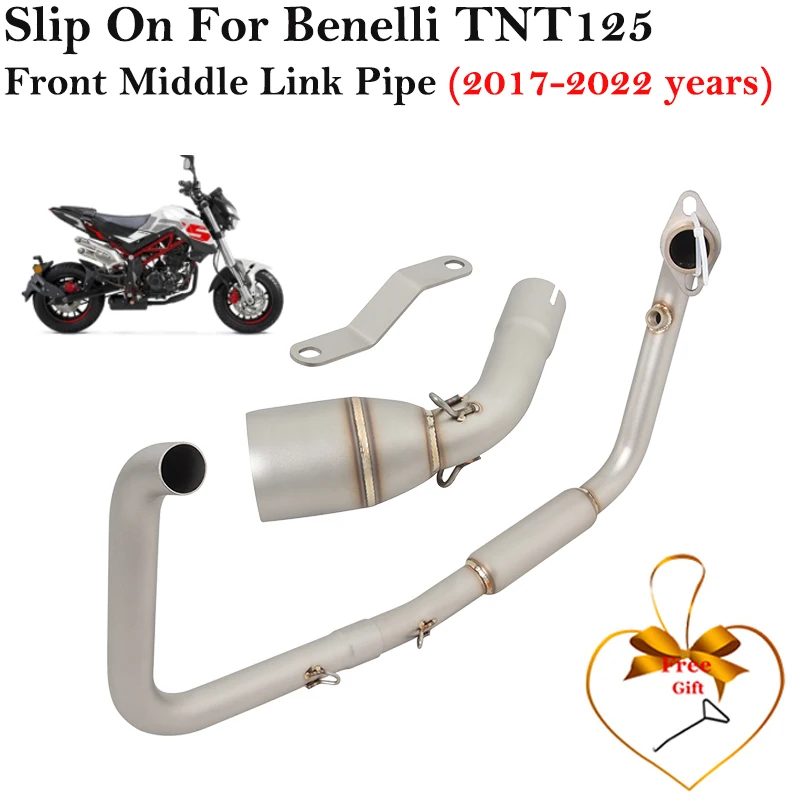 Escape Slip-On Benelli TNT125 2017-2022 - Tubo medio 51mm