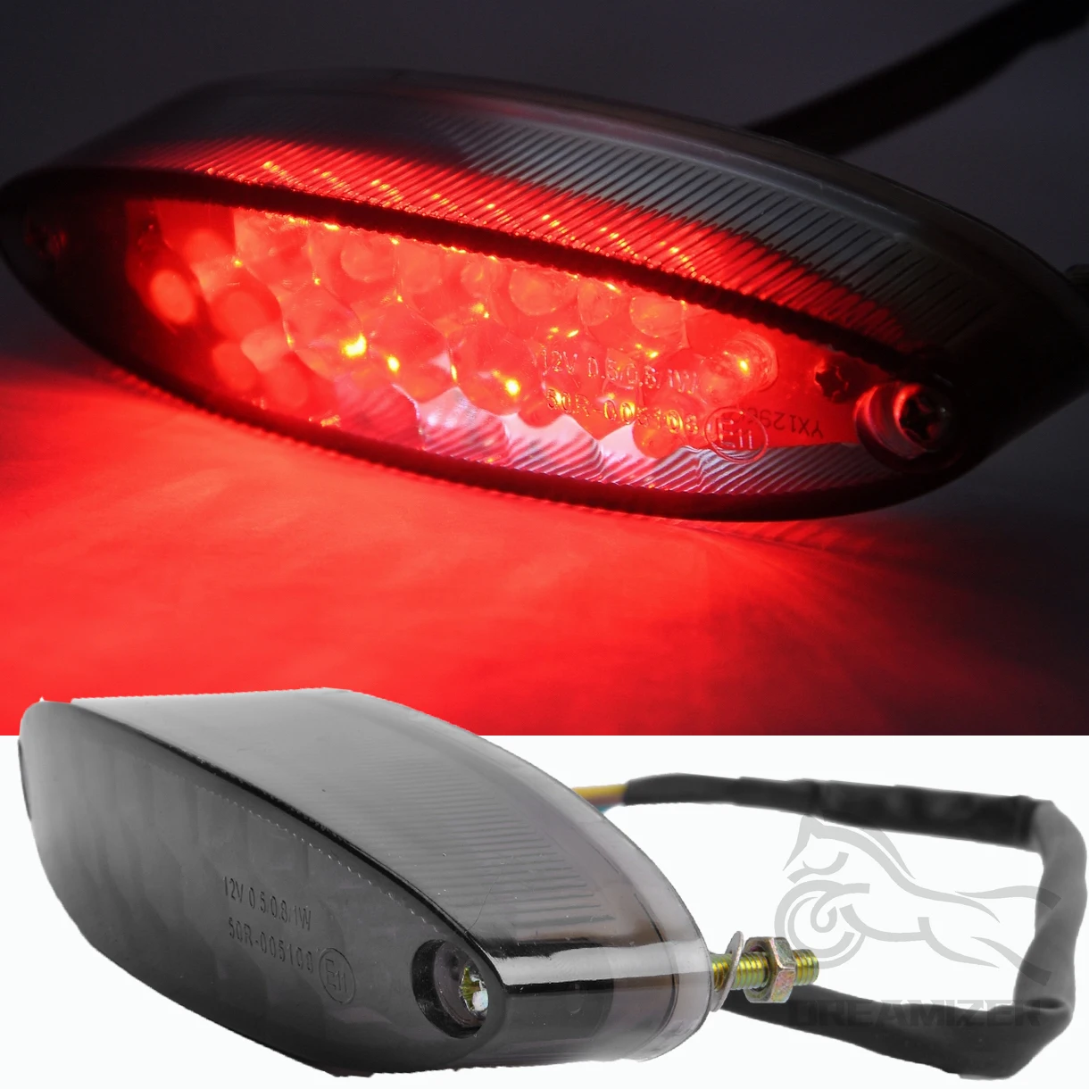 Piloto de freno trasero LED para Yamaha WR, TW y FZ - imagen 3