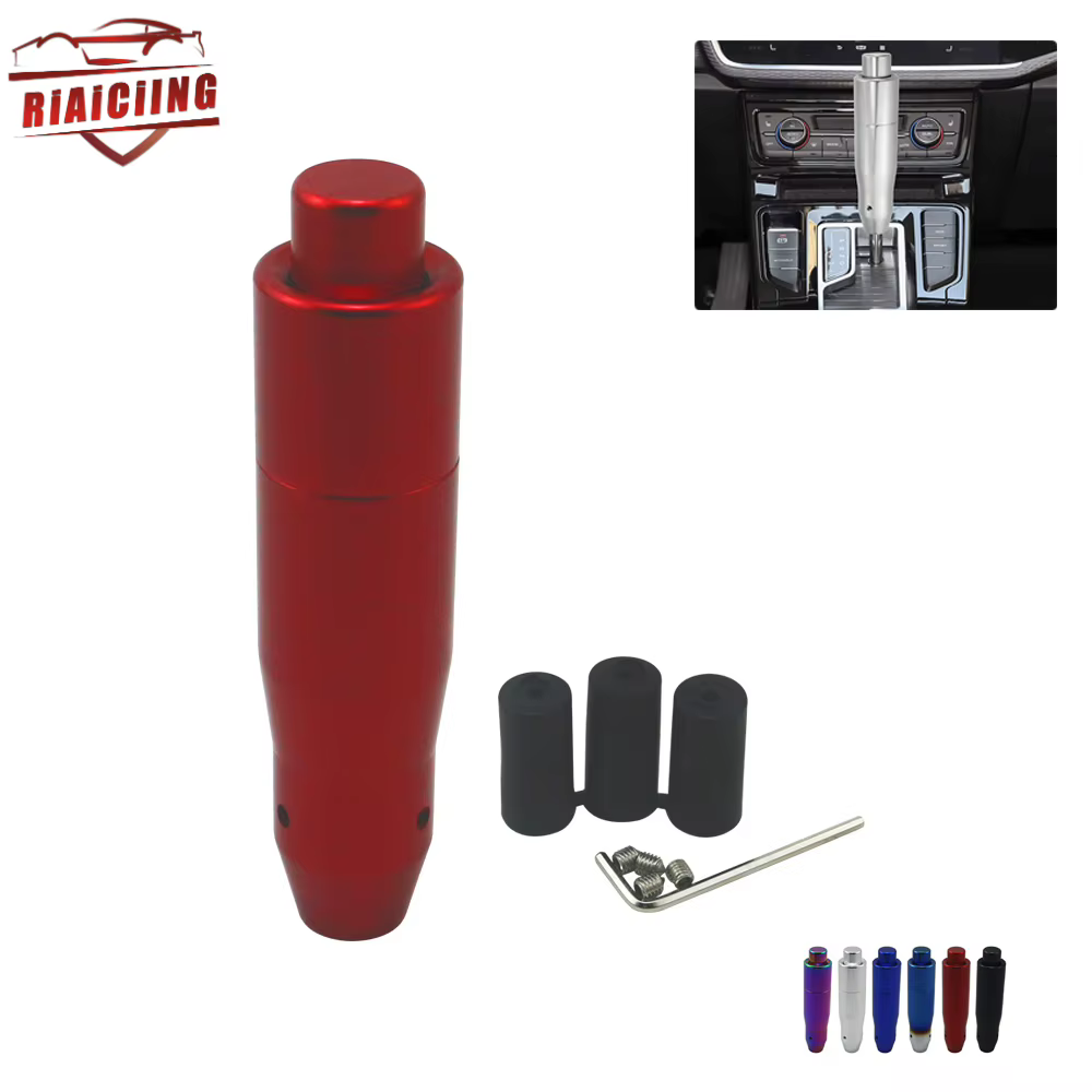 Perilla Palanca Cambios Automática Universal Aluminio 145mm