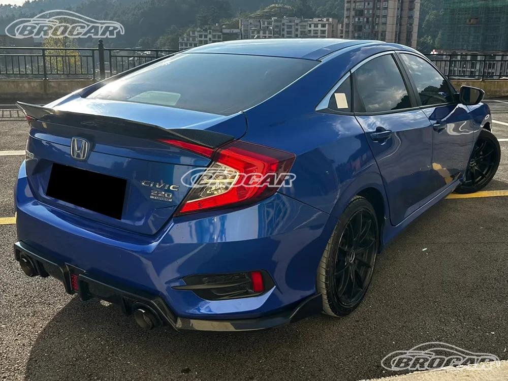 Alerón maletero Honda Civic FC1 ABS negro brillante JDM