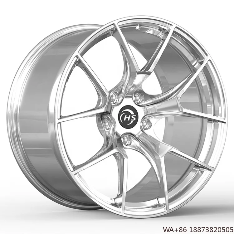 HS OEM llantas forjadas cóncavas profundas monobloque 5x112